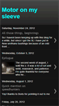 Mobile Screenshot of motoronmysleeve.blogspot.com