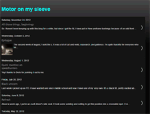 Tablet Screenshot of motoronmysleeve.blogspot.com