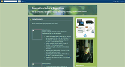 Desktop Screenshot of natura-argentina.blogspot.com