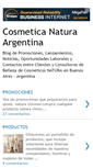 Mobile Screenshot of natura-argentina.blogspot.com