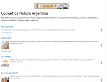 Tablet Screenshot of natura-argentina.blogspot.com