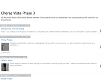 Tablet Screenshot of cherasvista.blogspot.com