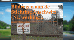 Desktop Screenshot of onderwijsproject-auschwitz.blogspot.com