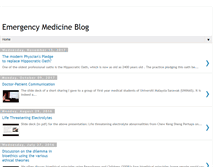 Tablet Screenshot of emergencymedic.blogspot.com