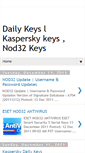 Mobile Screenshot of dailykeys.blogspot.com