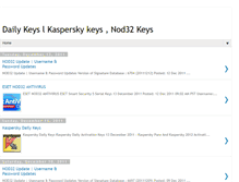 Tablet Screenshot of dailykeys.blogspot.com