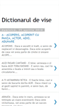 Mobile Screenshot of dictionarul-de-vise.blogspot.com