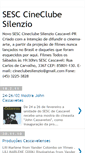 Mobile Screenshot of cineclubesilenzio.blogspot.com