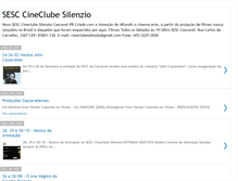 Tablet Screenshot of cineclubesilenzio.blogspot.com