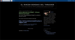 Desktop Screenshot of elrinconbohemiodeltrasher.blogspot.com