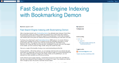 Desktop Screenshot of fastsearchengineindexing.blogspot.com