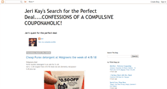 Desktop Screenshot of jerikayssearchfortheperfectdeal.blogspot.com