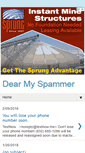 Mobile Screenshot of dearmyspammer.blogspot.com