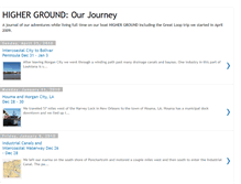 Tablet Screenshot of highergroundjourney.blogspot.com