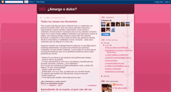 Desktop Screenshot of amargo0dulce.blogspot.com