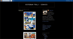 Desktop Screenshot of estebantoljcomics.blogspot.com