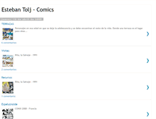 Tablet Screenshot of estebantoljcomics.blogspot.com