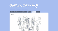 Desktop Screenshot of gesturedrawing.blogspot.com