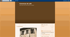 Desktop Screenshot of conversascafe.blogspot.com