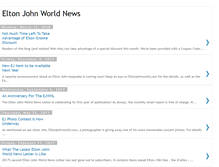 Tablet Screenshot of eltonjohnworldnews.blogspot.com