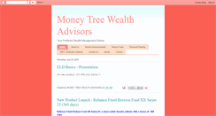 Desktop Screenshot of moneytreewealthadvisors.blogspot.com