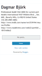 Mobile Screenshot of dagmarbjork.blogspot.com