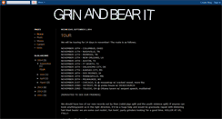 Desktop Screenshot of grinandbearithc.blogspot.com