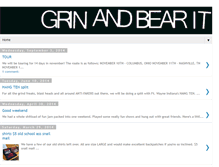 Tablet Screenshot of grinandbearithc.blogspot.com