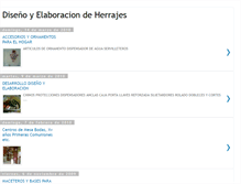 Tablet Screenshot of disenoyelaboraciondeherrajes.blogspot.com