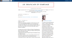 Desktop Screenshot of lefrancaisenpartage.blogspot.com