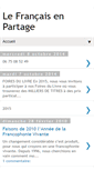 Mobile Screenshot of lefrancaisenpartage.blogspot.com