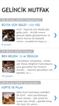 Mobile Screenshot of gelincikmutfak.blogspot.com