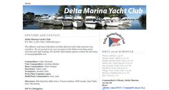 Desktop Screenshot of deltamarinayachtclub.blogspot.com