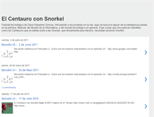 Tablet Screenshot of elcentauroconsnorkel.blogspot.com