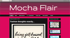 Desktop Screenshot of mochaflair.blogspot.com
