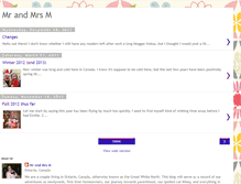 Tablet Screenshot of mrandmrsm2.blogspot.com