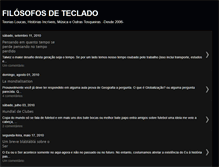 Tablet Screenshot of filosofosdeteclado.blogspot.com