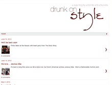 Tablet Screenshot of drunkonstyle.blogspot.com