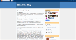 Desktop Screenshot of jdr-ethics-blog.blogspot.com