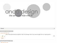 Tablet Screenshot of andadesign.blogspot.com