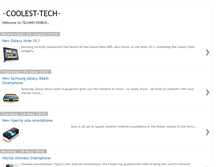 Tablet Screenshot of coolest-tech-coolest-tech.blogspot.com