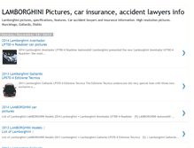 Tablet Screenshot of lamborghini-pictures.blogspot.com