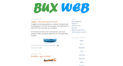 Desktop Screenshot of buxweb.blogspot.com