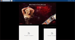 Desktop Screenshot of britneytvcircus.blogspot.com