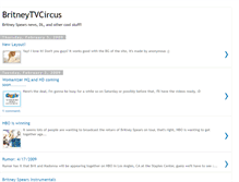 Tablet Screenshot of britneytvcircus.blogspot.com