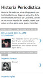 Mobile Screenshot of historiaperiodistica.blogspot.com