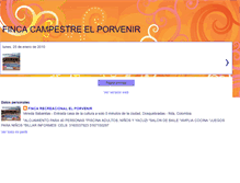 Tablet Screenshot of fincacampestreelporvenir.blogspot.com