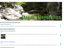 Tablet Screenshot of 1pagansponderings.blogspot.com