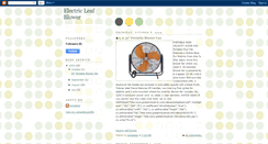 Desktop Screenshot of electric-leaf-blower.blogspot.com