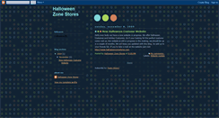 Desktop Screenshot of halloweenzonestores.blogspot.com